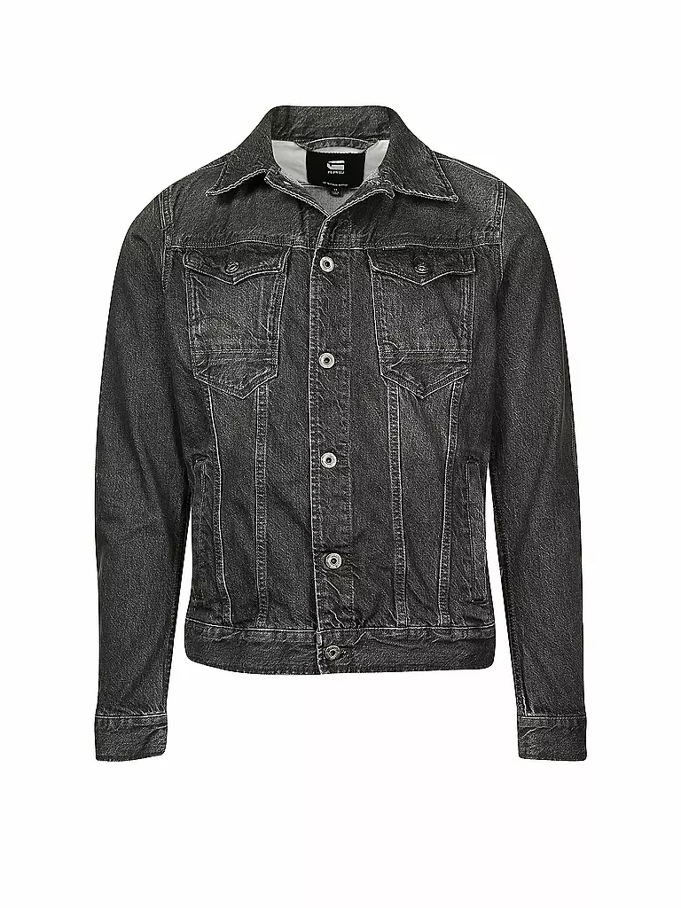 G-STAR RAW | Jeansjacke Slim-Fit "ARC 3D" | schwarz