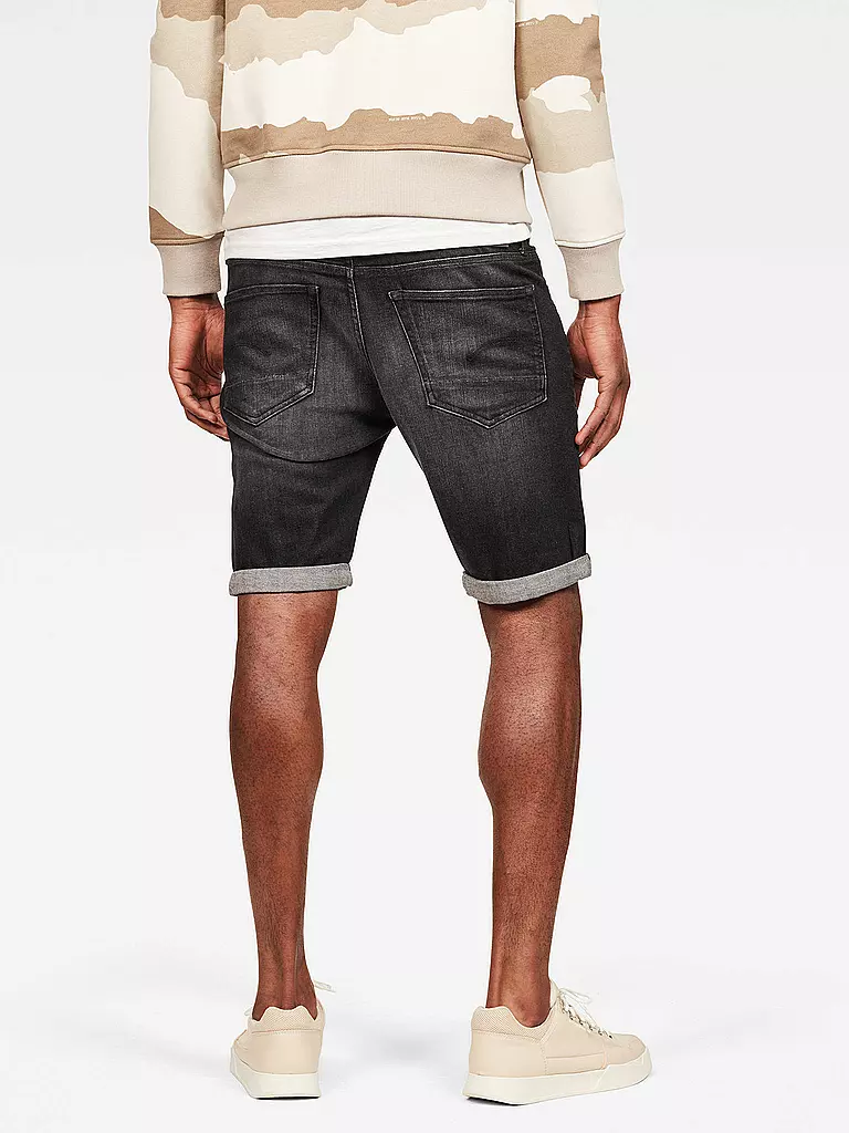 G-STAR RAW | Jeansshorts Slim Fit " 3301 " | grau