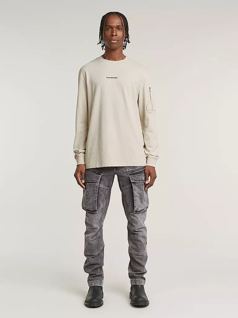 G-STAR RAW | Langarmshirt  | beige