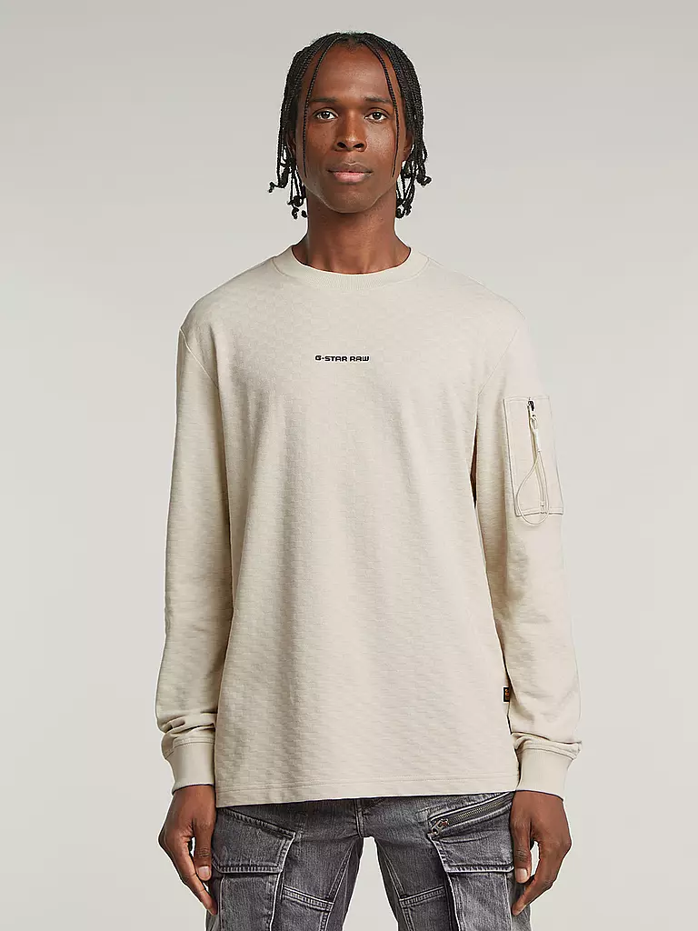 G-STAR RAW | Langarmshirt | schwarz