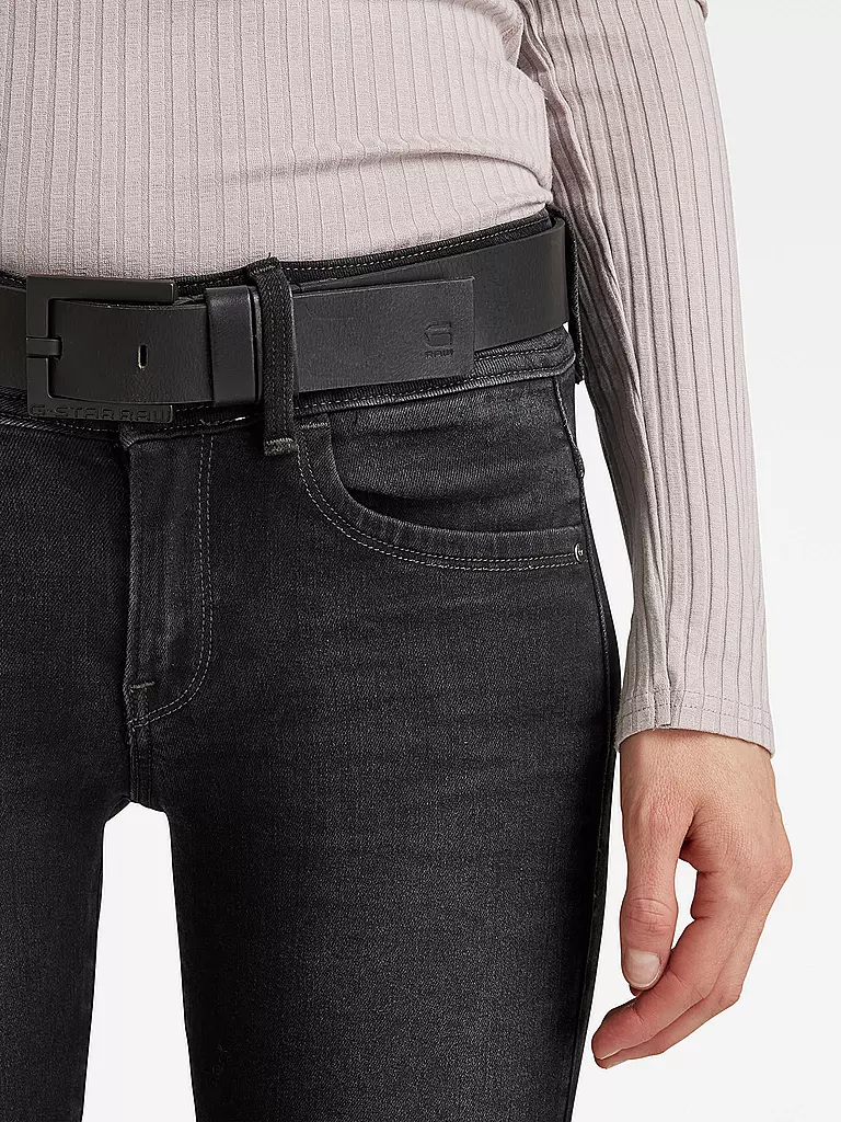 G-STAR RAW | Ledergürtel DUKO BELT  | schwarz