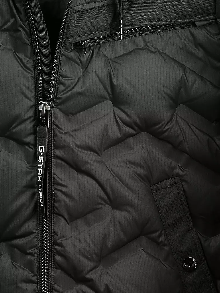 G-STAR RAW | Leichtdaunenjacke | schwarz