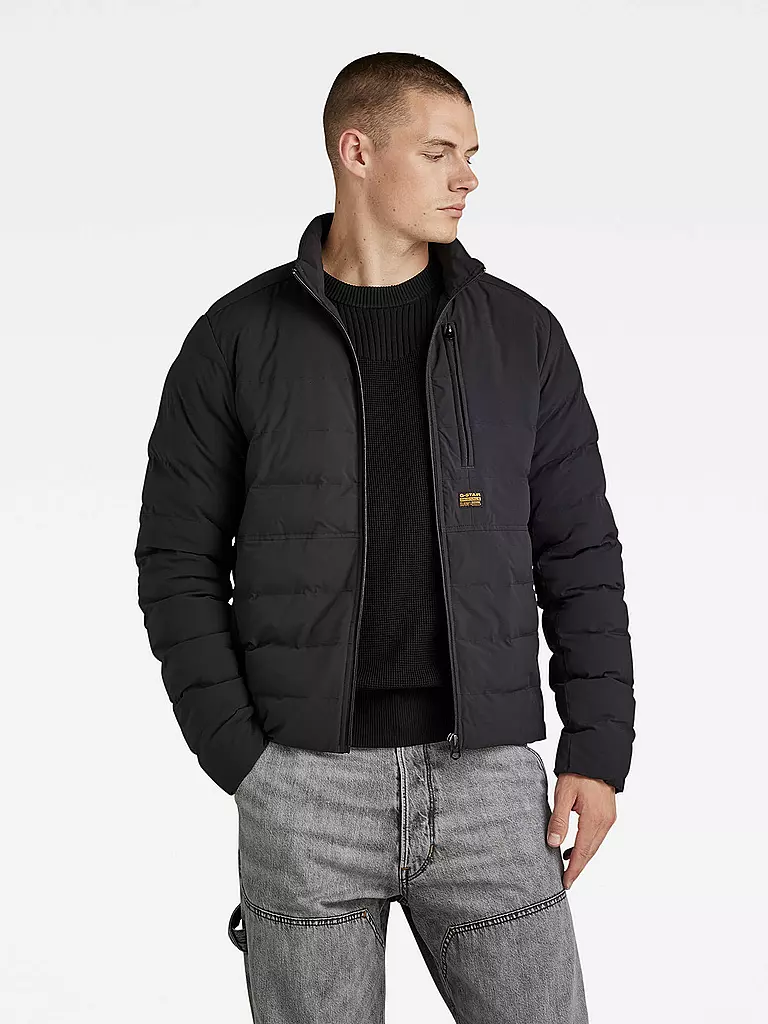 G-STAR RAW | Leichtsteppjacke  | schwarz