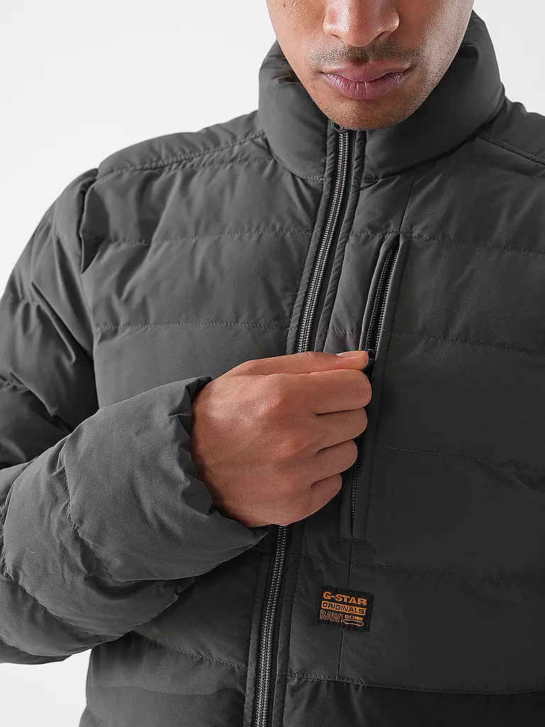 G-STAR RAW | Leichtsteppjacke | schwarz