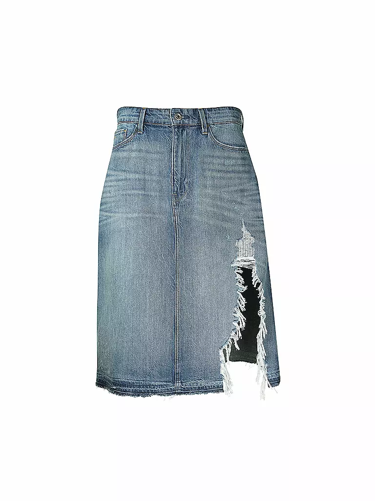 G-STAR RAW | Midi Jeansrock | blau