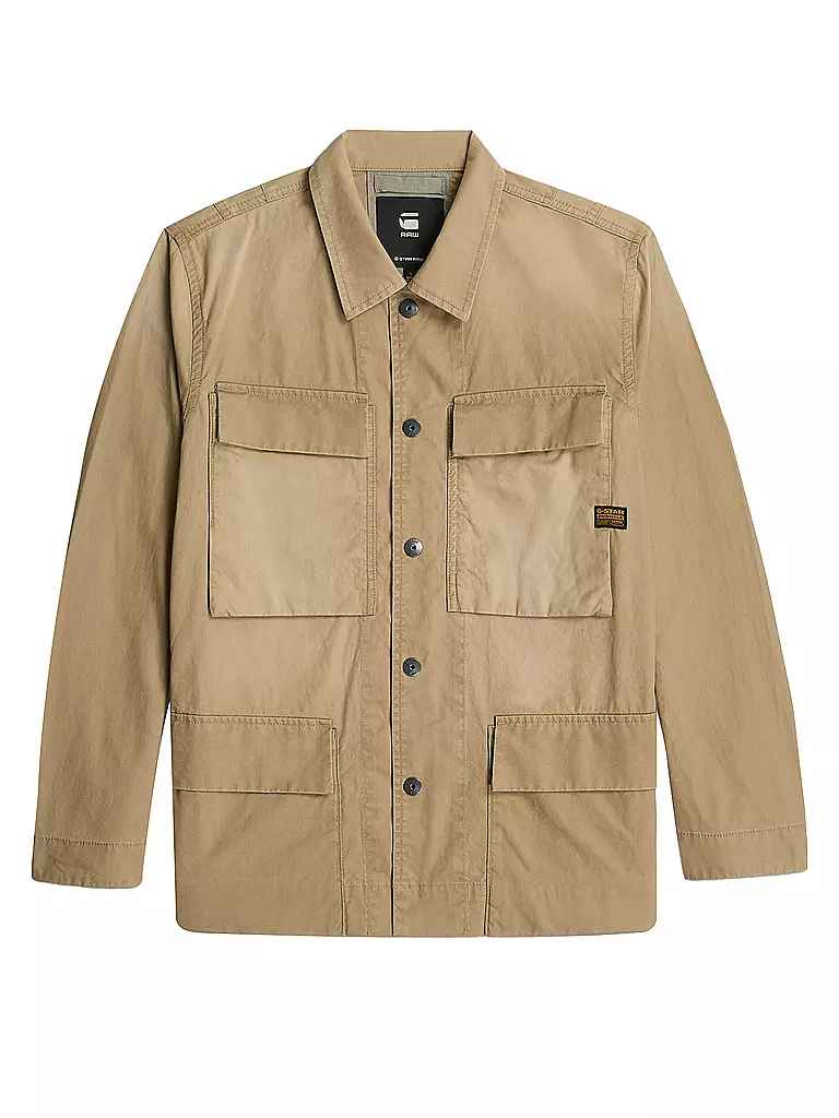 G-STAR RAW | Overshirt  | beige