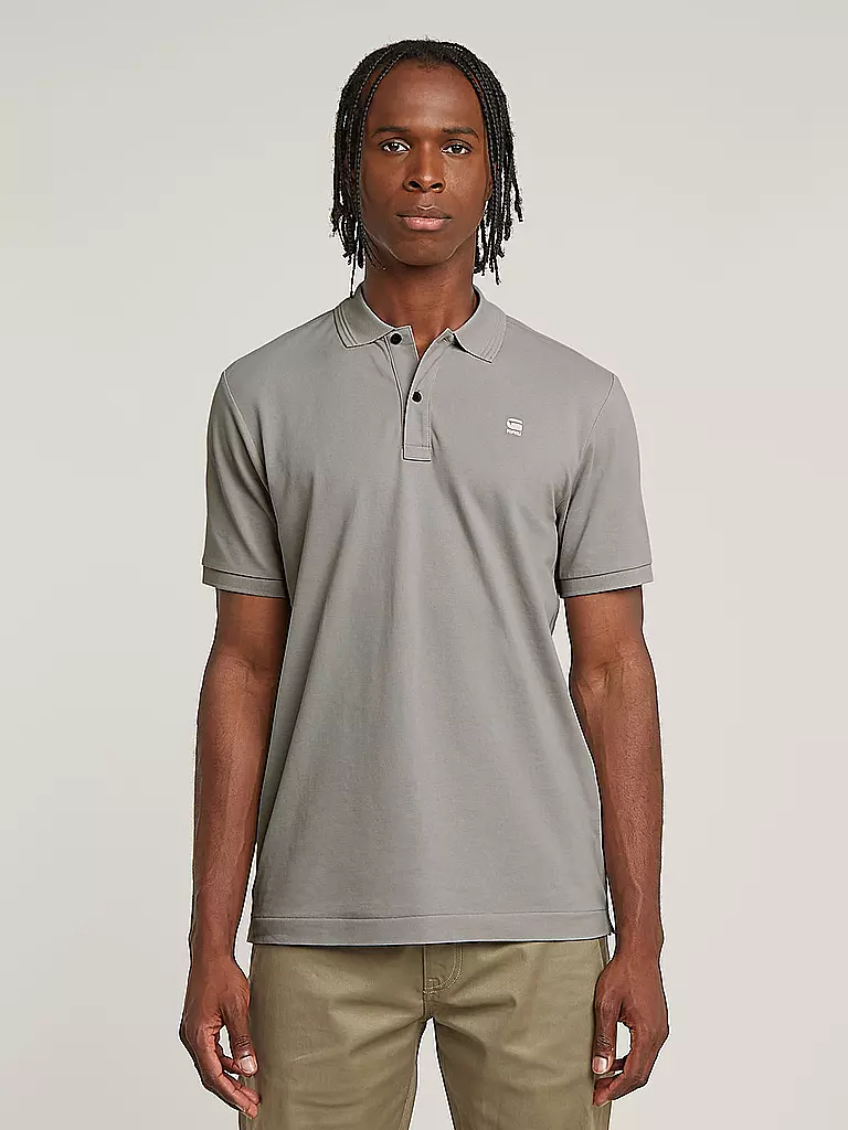 G-STAR RAW | Poloshirt  | hellgrau