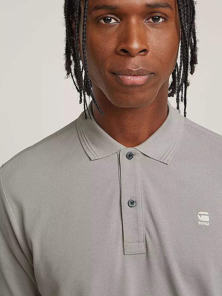G-STAR RAW | Poloshirt  | hellgrau