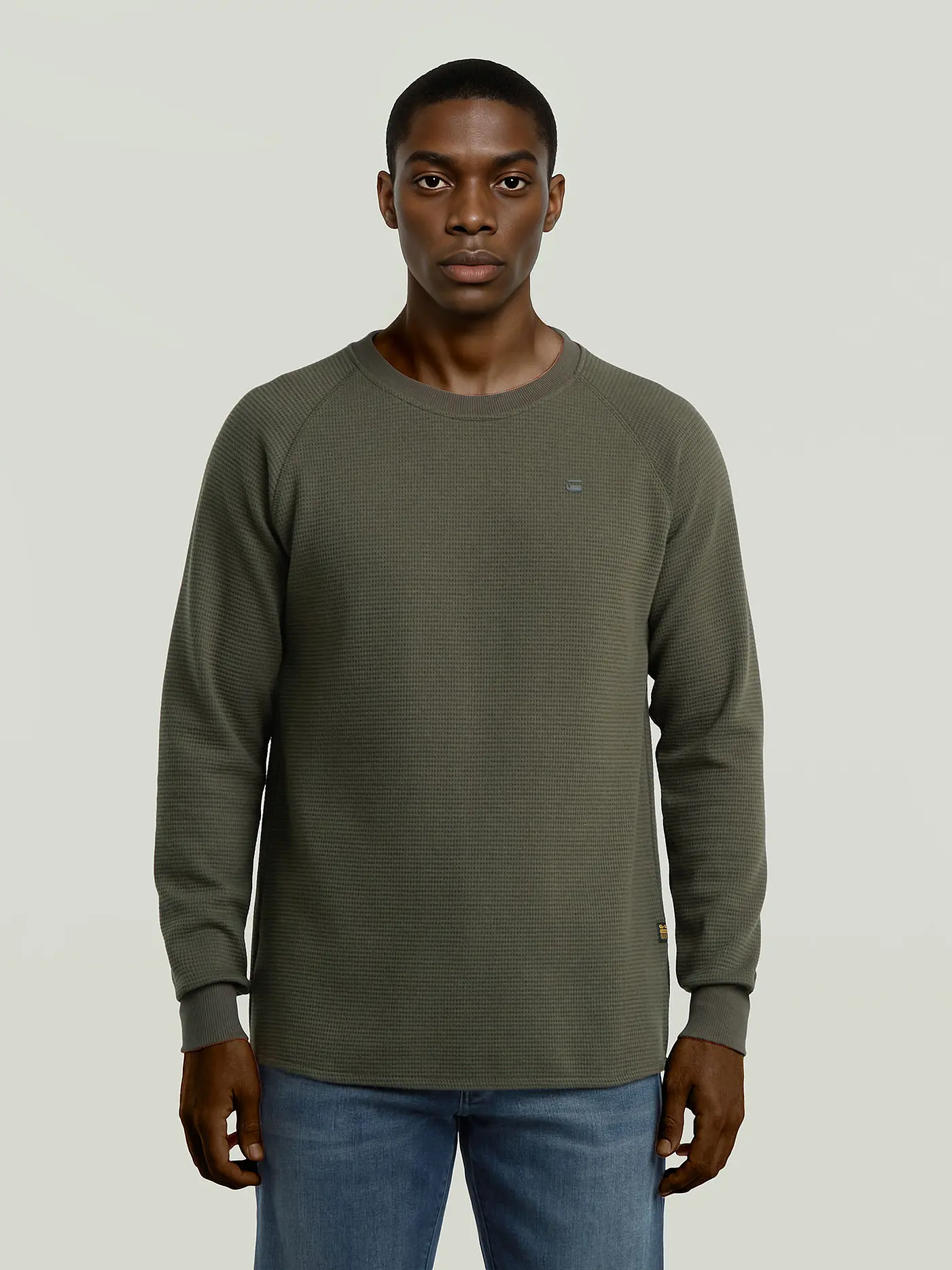 G-STAR RAW | Sweater JIRGI R T L S  | grau