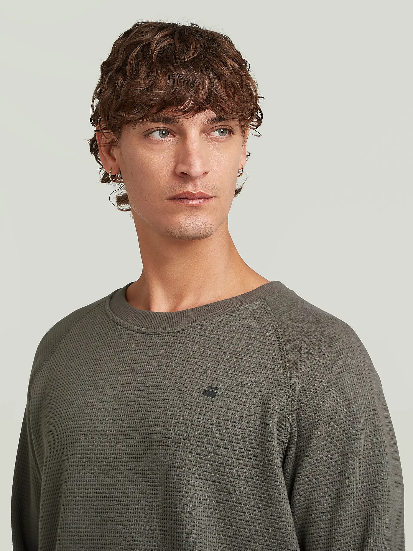 G-STAR RAW | Sweater JIRGI R T L S  | hellgrau
