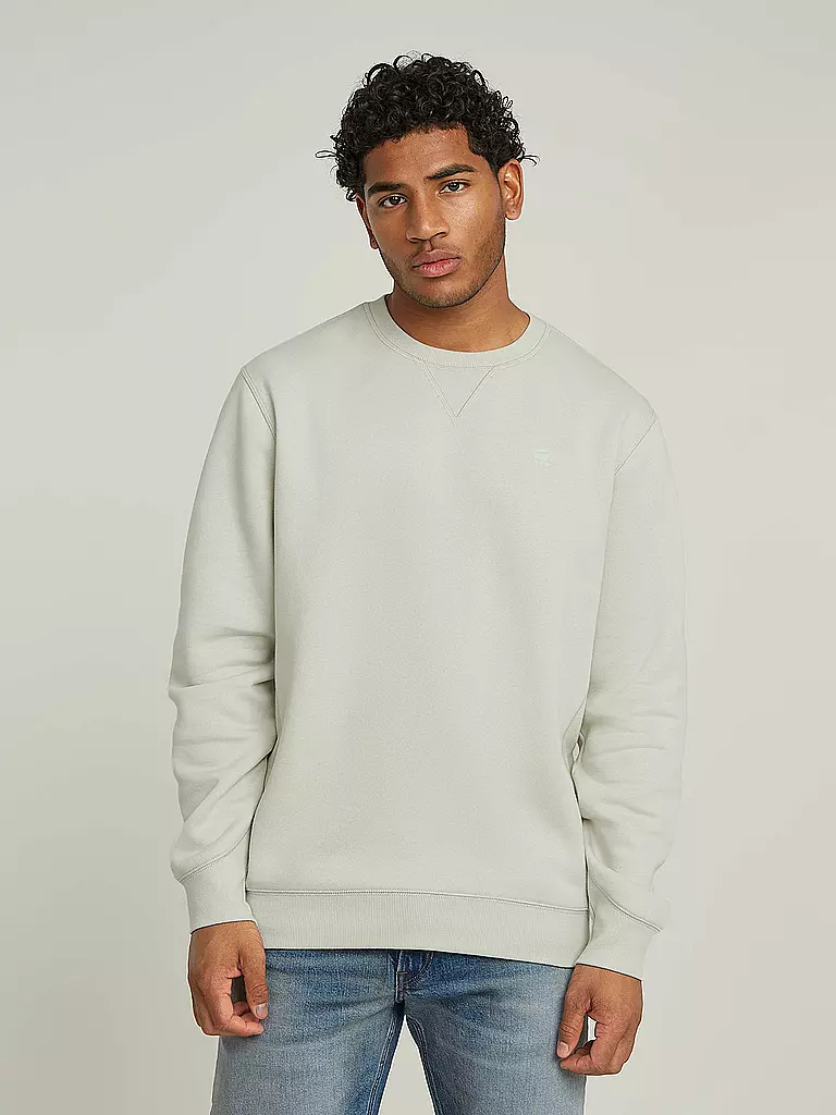 G-STAR RAW | Sweater | hellgrau