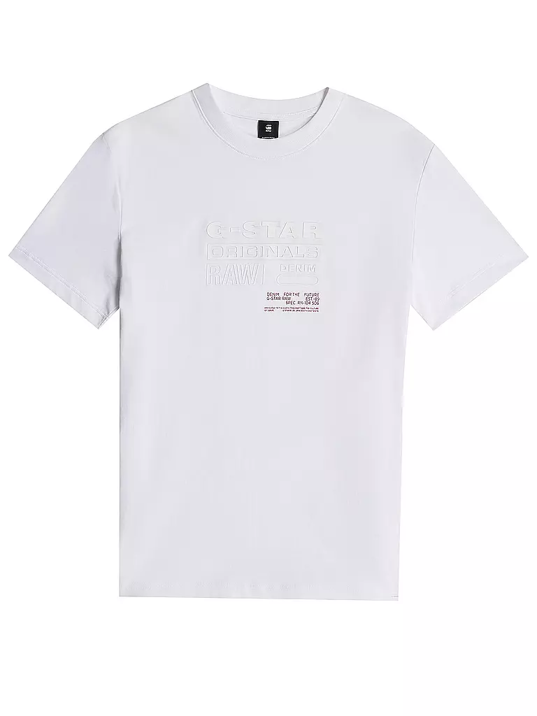 G-STAR RAW | T-Shirt  | weiss