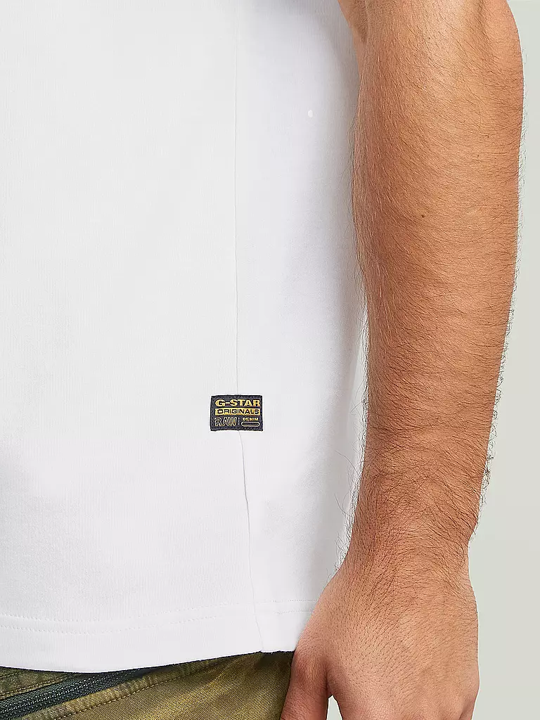 G-STAR RAW | T-Shirt  | weiss
