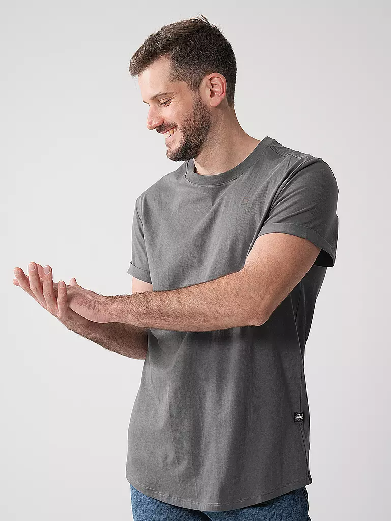 G-STAR RAW | T-Shirt Regular-Fit LASH | hellgrau