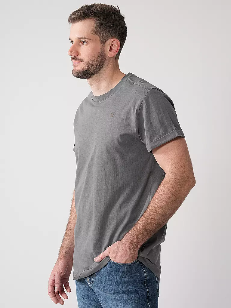 G-STAR RAW | T-Shirt Regular-Fit LASH | hellgrau
