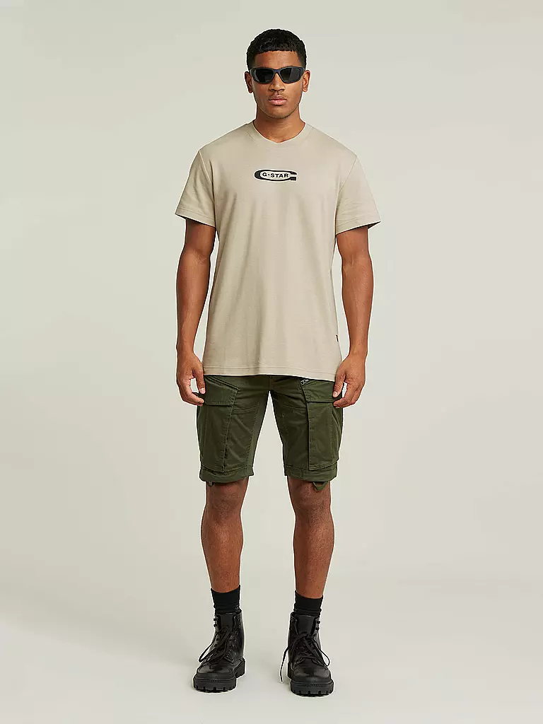 G-STAR RAW | T-Shirt SKOOL | beige