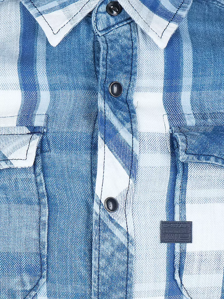G-STAR | Hemd Slim-Fit "Landoh" | blau
