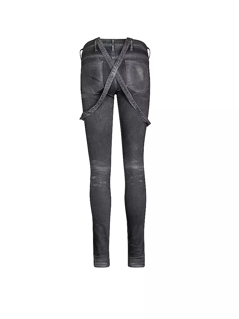 G-STAR | Jeans-Latzhose | schwarz
