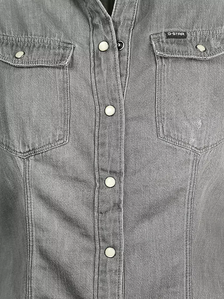 G-STAR | Jeansbluse | grau