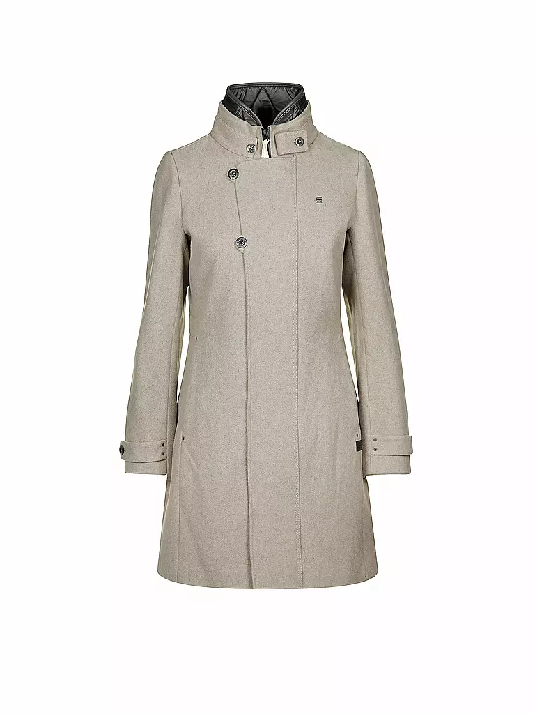 G-STAR | Woll-Mantel  | beige
