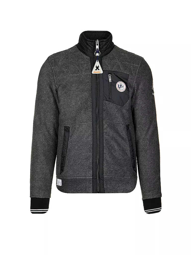 GAASTRA | Fleece-Jacke "Pitch" | grau