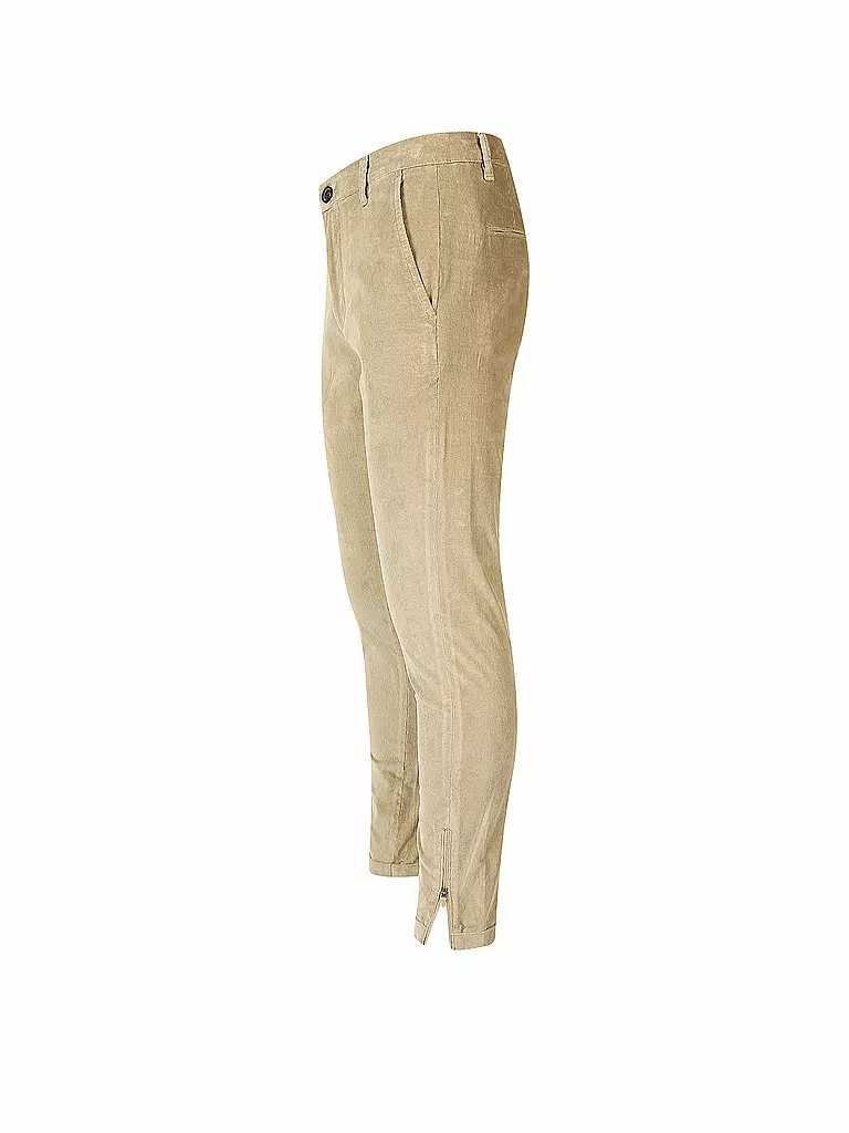 GABBA | Cordhose Straight Slim Fit " Pisa Cord " | beige