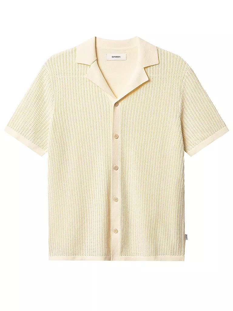 GABBA | Hemd Regular Fit GENO RESORT | creme