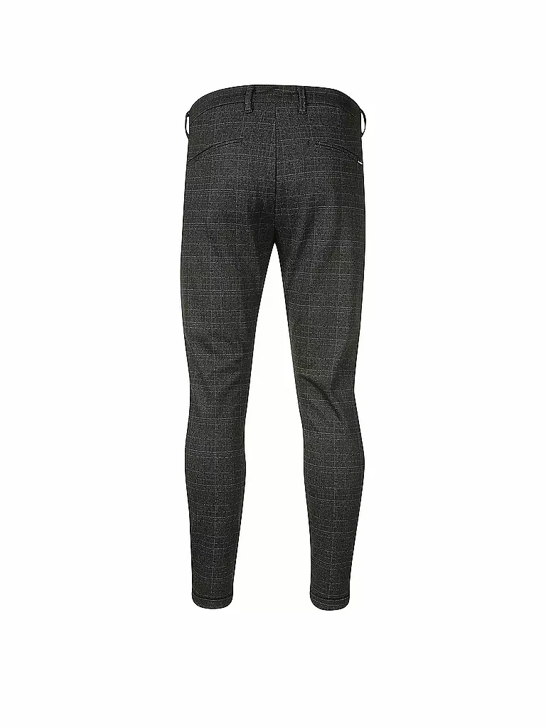 GABBA | Hose Slim Fit " Pisa Zipp " | schwarz