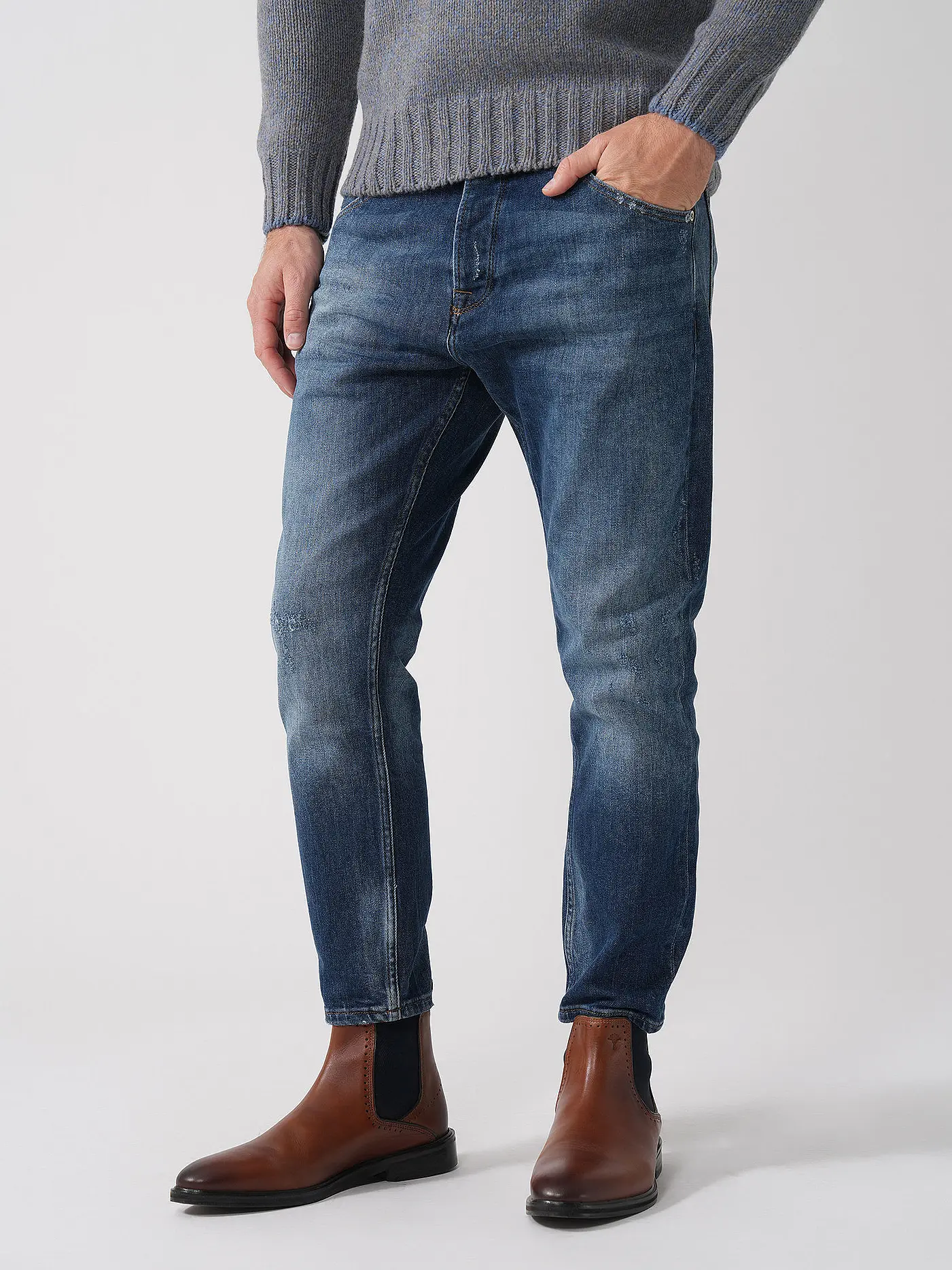 GABBA | Jeans Tapered Fit ALEX  | dunkelblau