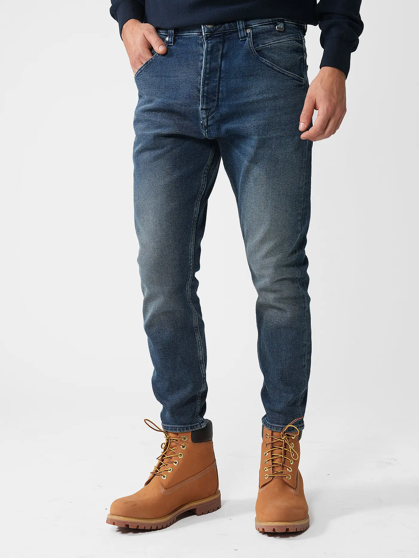 GABBA | Jeans Tapered Fit ALEX | blau