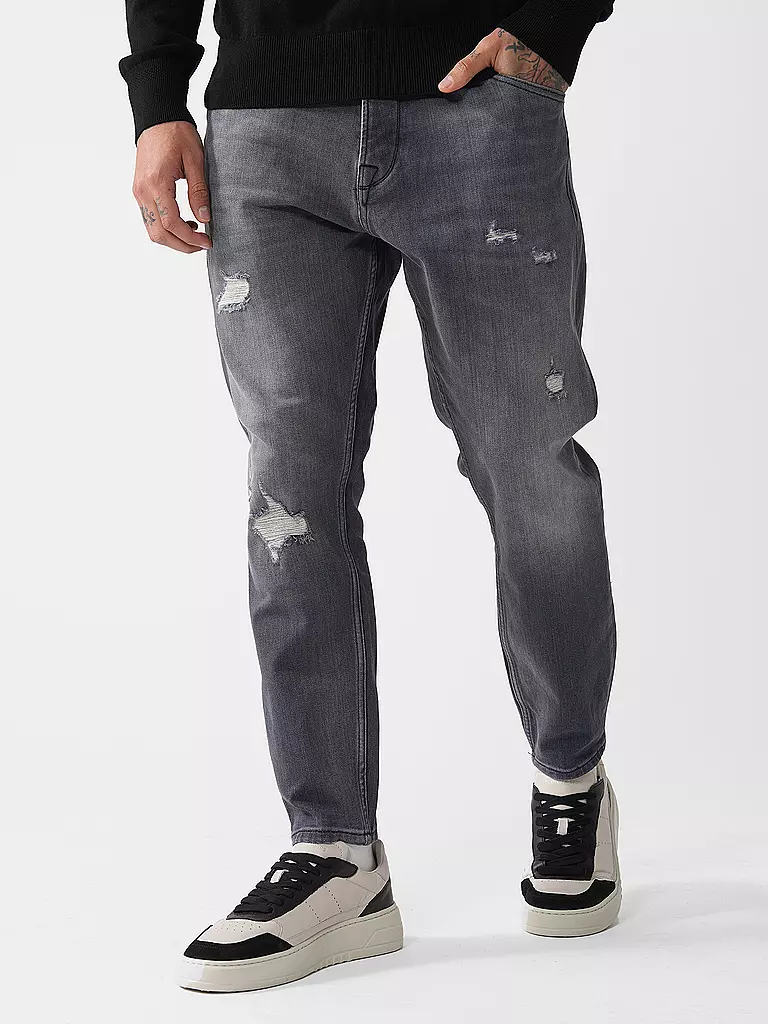 GABBA | Jeans Tapered Fit ALEX | grau