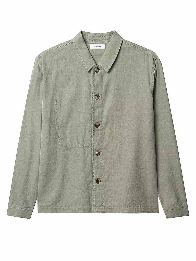 GABBA | Overshirt PETER LINO | olive