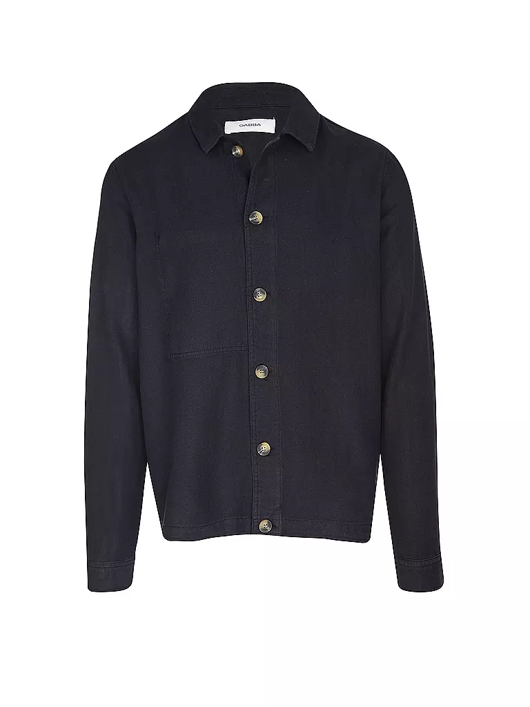 GABBA | Overshirt PETER LINO | dunkelblau