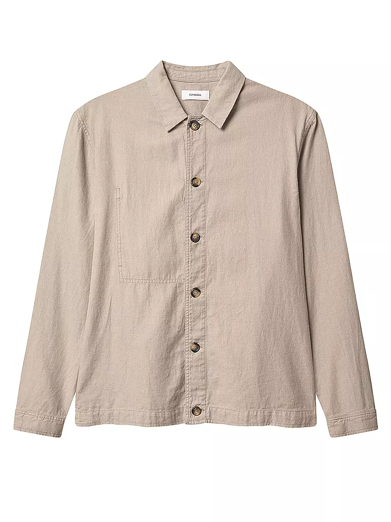 GABBA | Overshirt PETER LINO | beige
