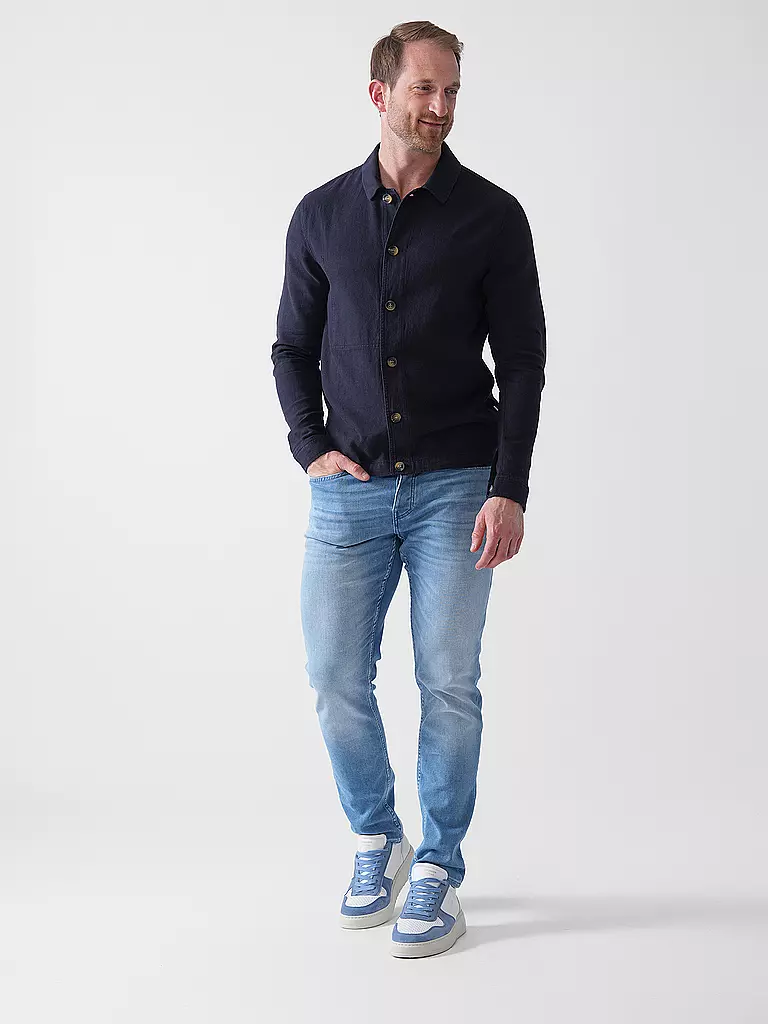 GABBA | Overshirt PETER LINO | dunkelblau