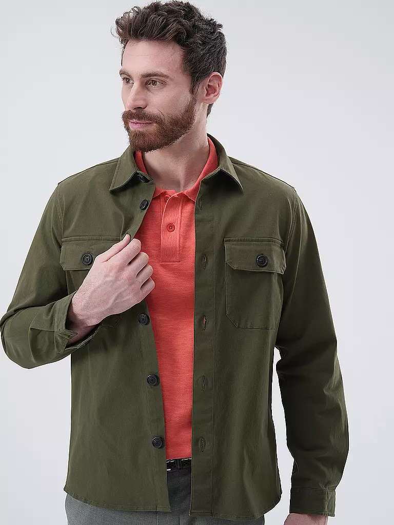 GABBA | Overshirt Topper | schwarz