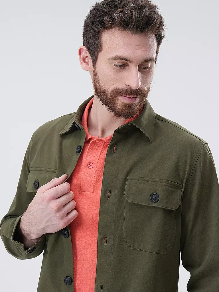GABBA | Overshirt Topper | schwarz