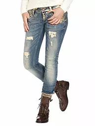GANG | Jeans Skinny-Fit "Nena" | blau