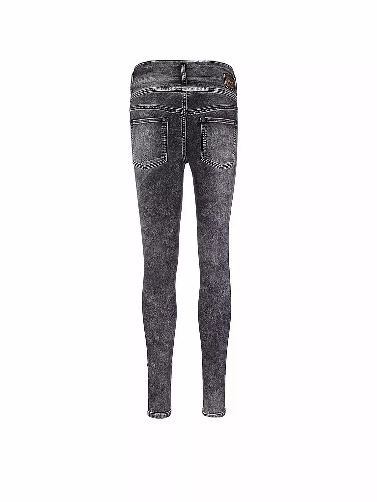 GANG | Jeans Skinny-Fit "Laura" | grau