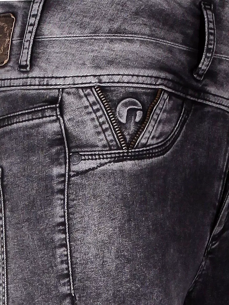 GANG | Jeans Skinny-Fit "Laura" | grau