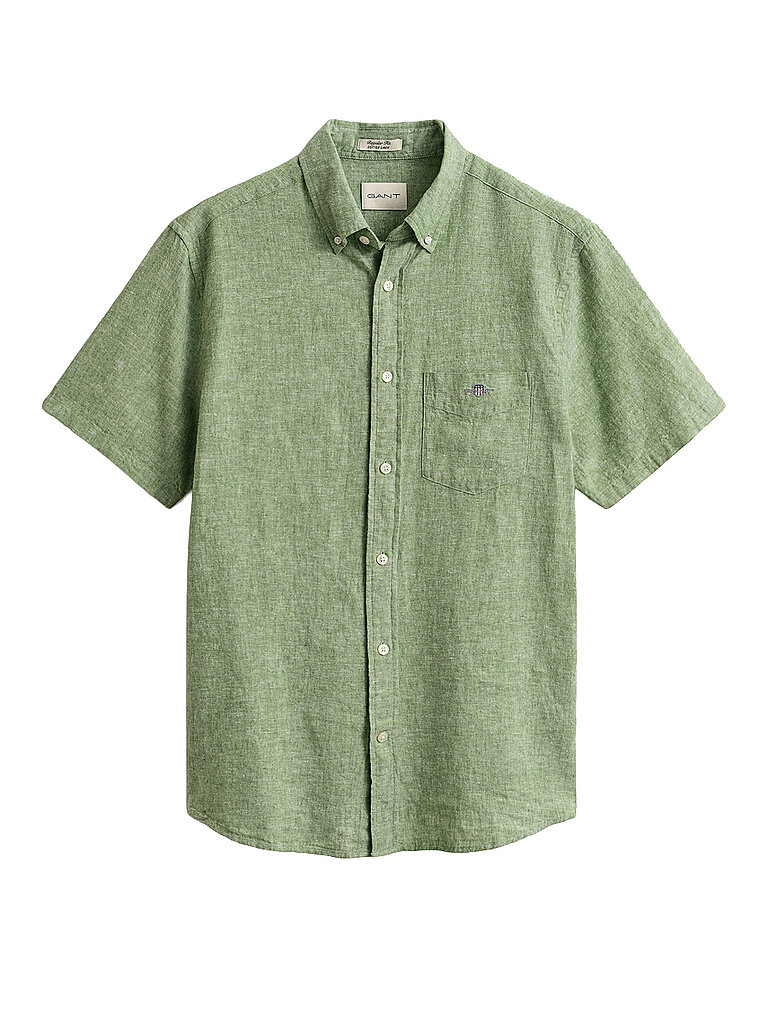 GANT Leinenhemd grün | XXL