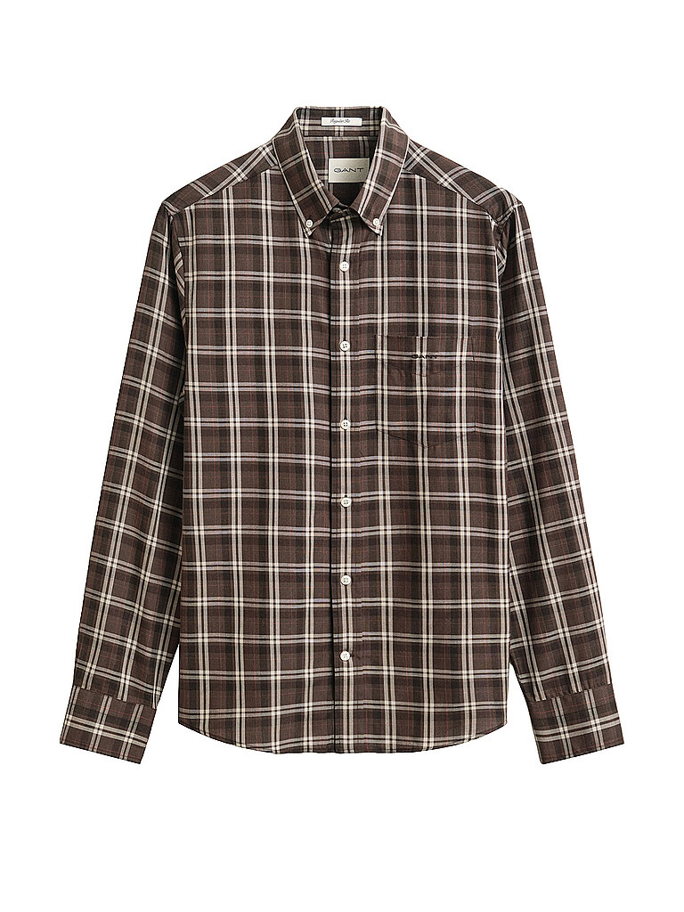 GANT Hemd braun | L