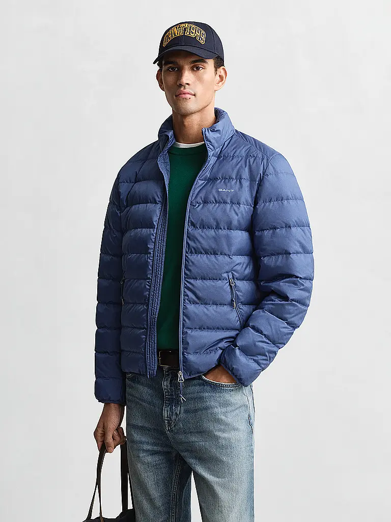 GANT | Daunensteppjacke | Hellblau