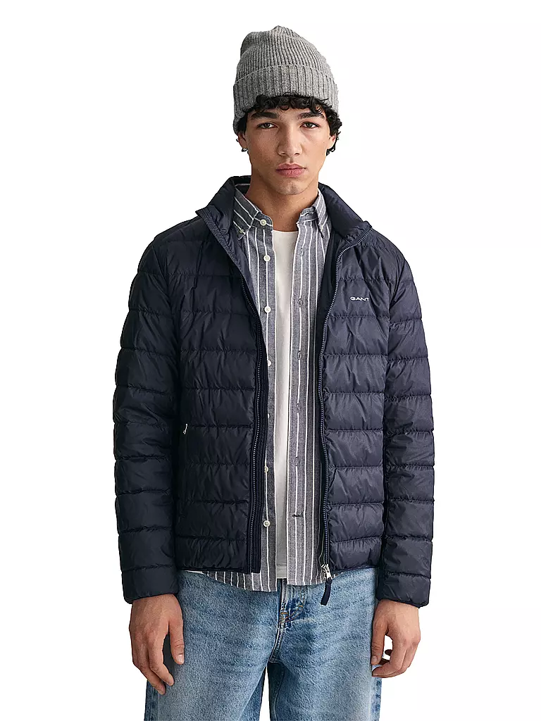 GANT | Daunensteppjacke | dunkelblau