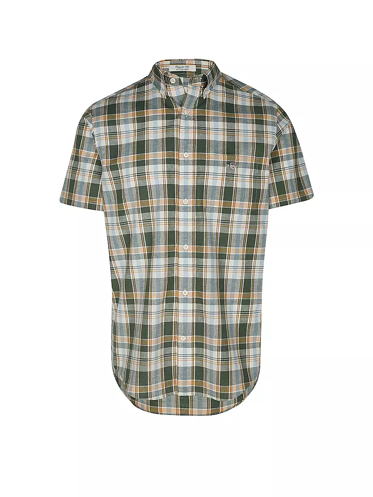 GANT | Hemd Regular Fit  | dunkelgrün
