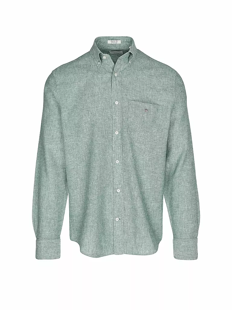 GANT | Hemd Regular Fit  | grün