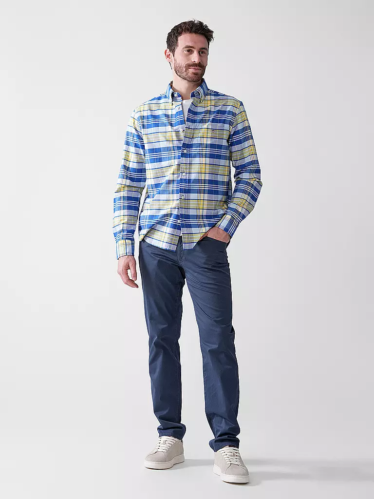 GANT | Hemd Regular Fit  | blau
