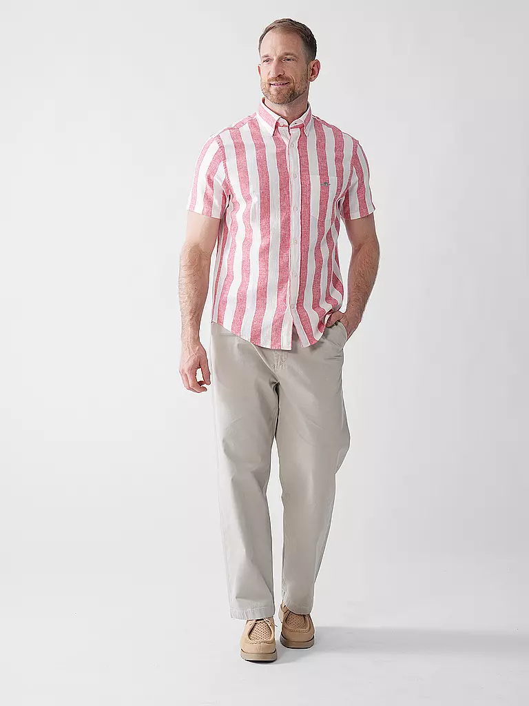 GANT | Hemd Regular Fit  | rot