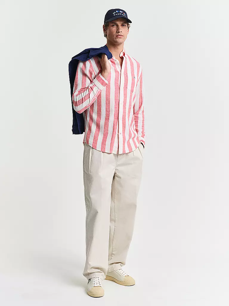 GANT | Hemd Regular Fit  | rot