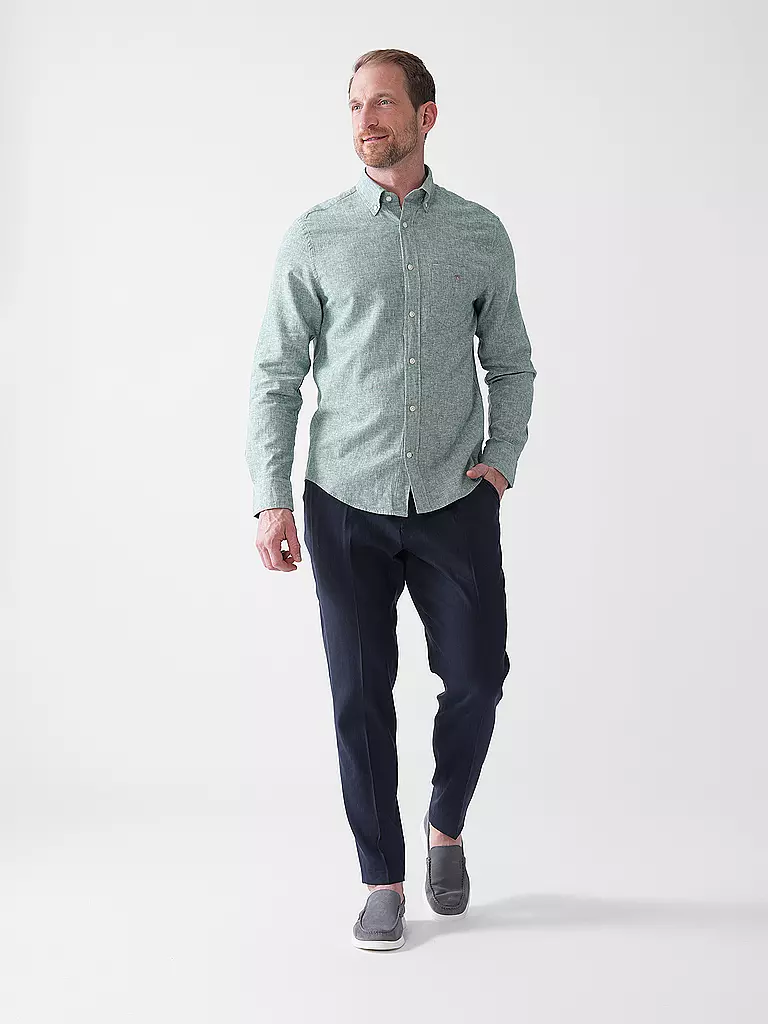 GANT | Hemd Regular Fit  | grün
